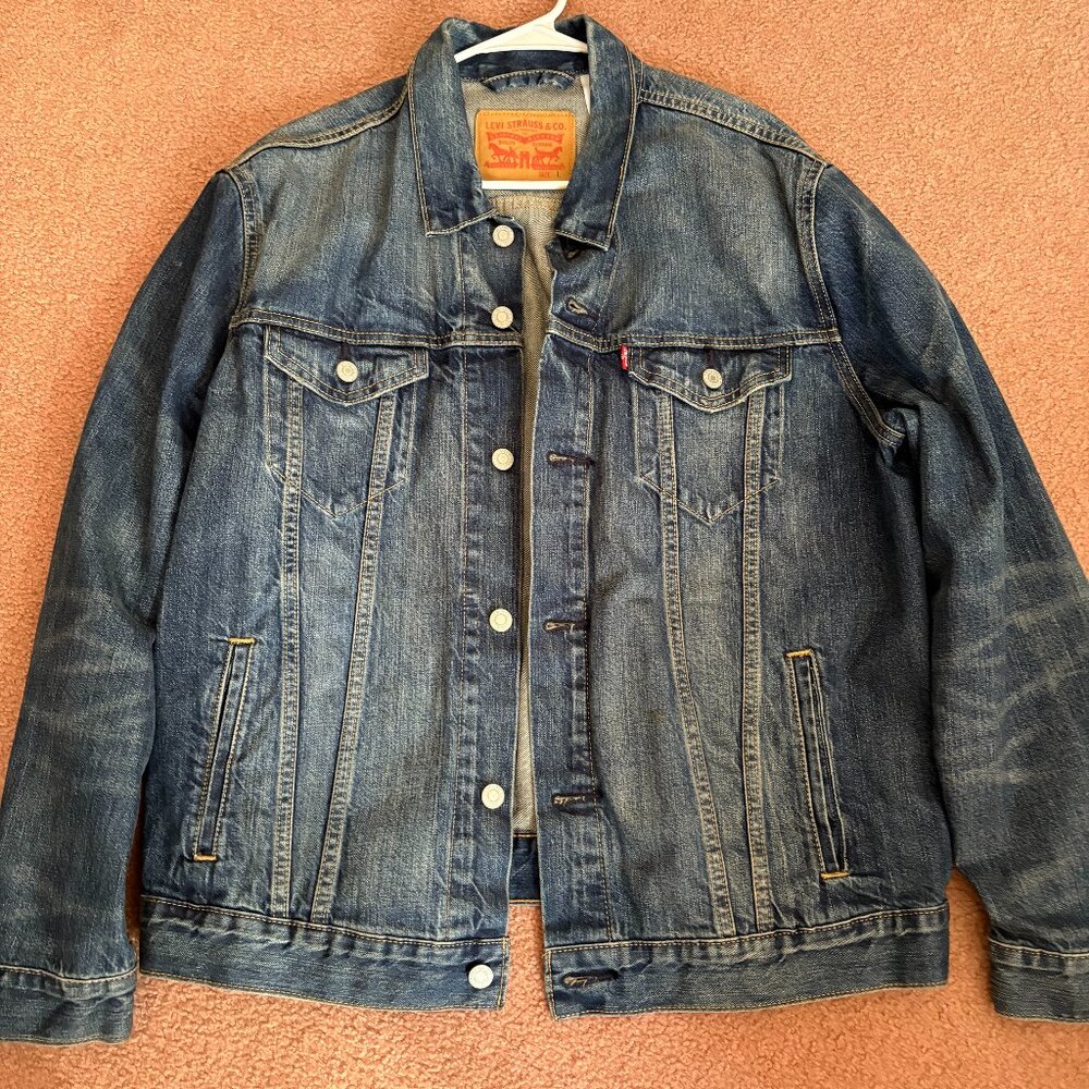 Levi Denim Jacket Mens